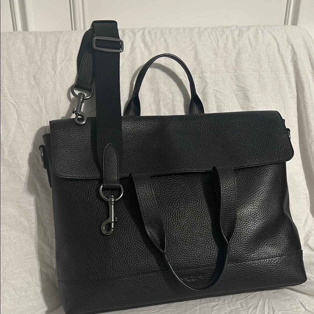 Coach Pebbled Leather Hamilton Briefcase or Carryall